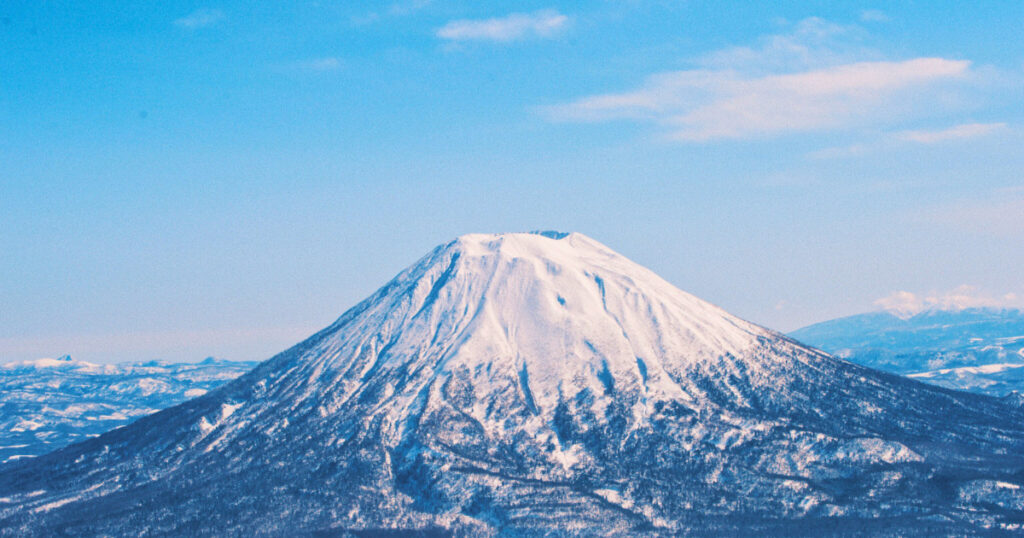 北海道羊蹄山の画像。